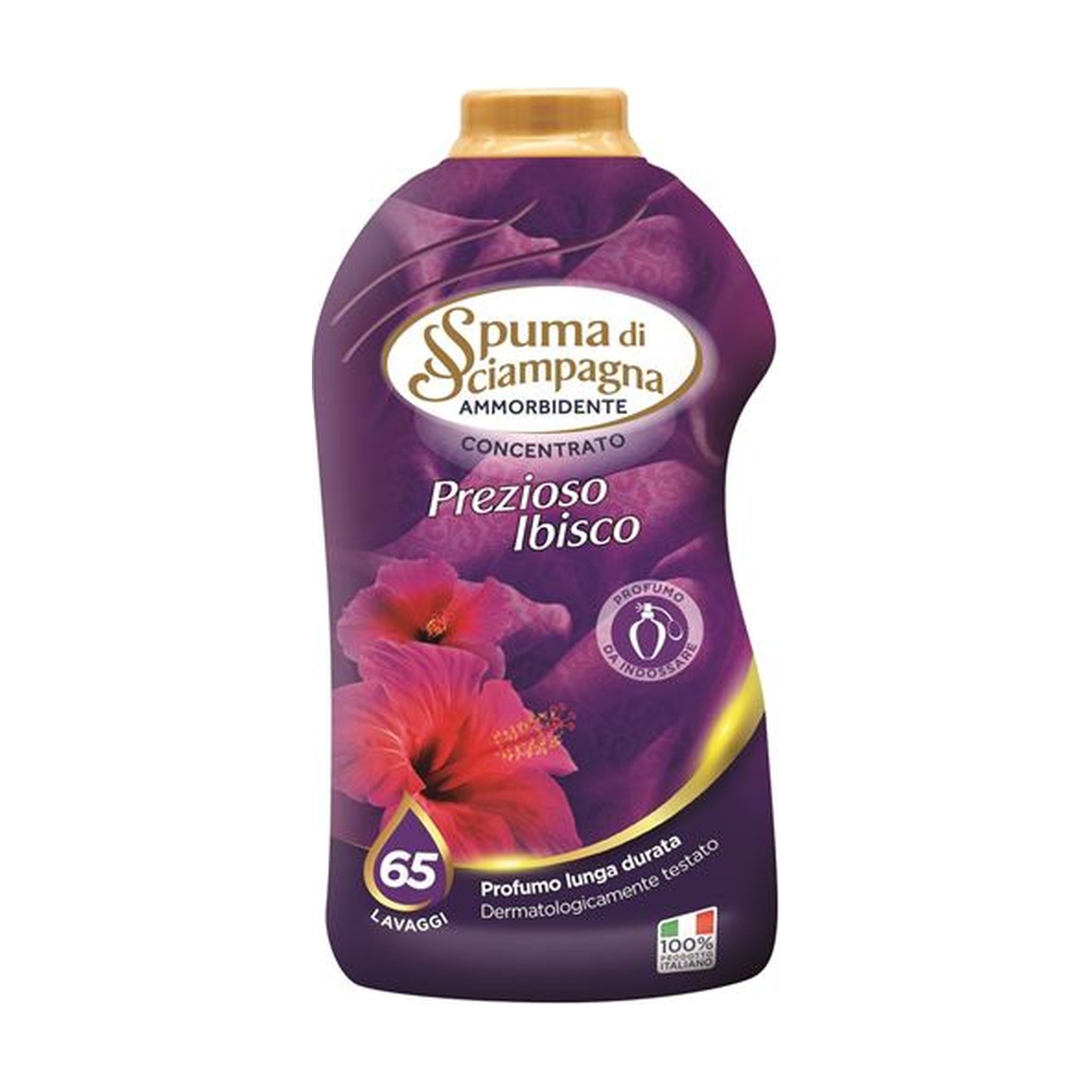 SPUMA DI SCIAMPAGNA AMMORBIDENTE IBISCO 1,3 LT