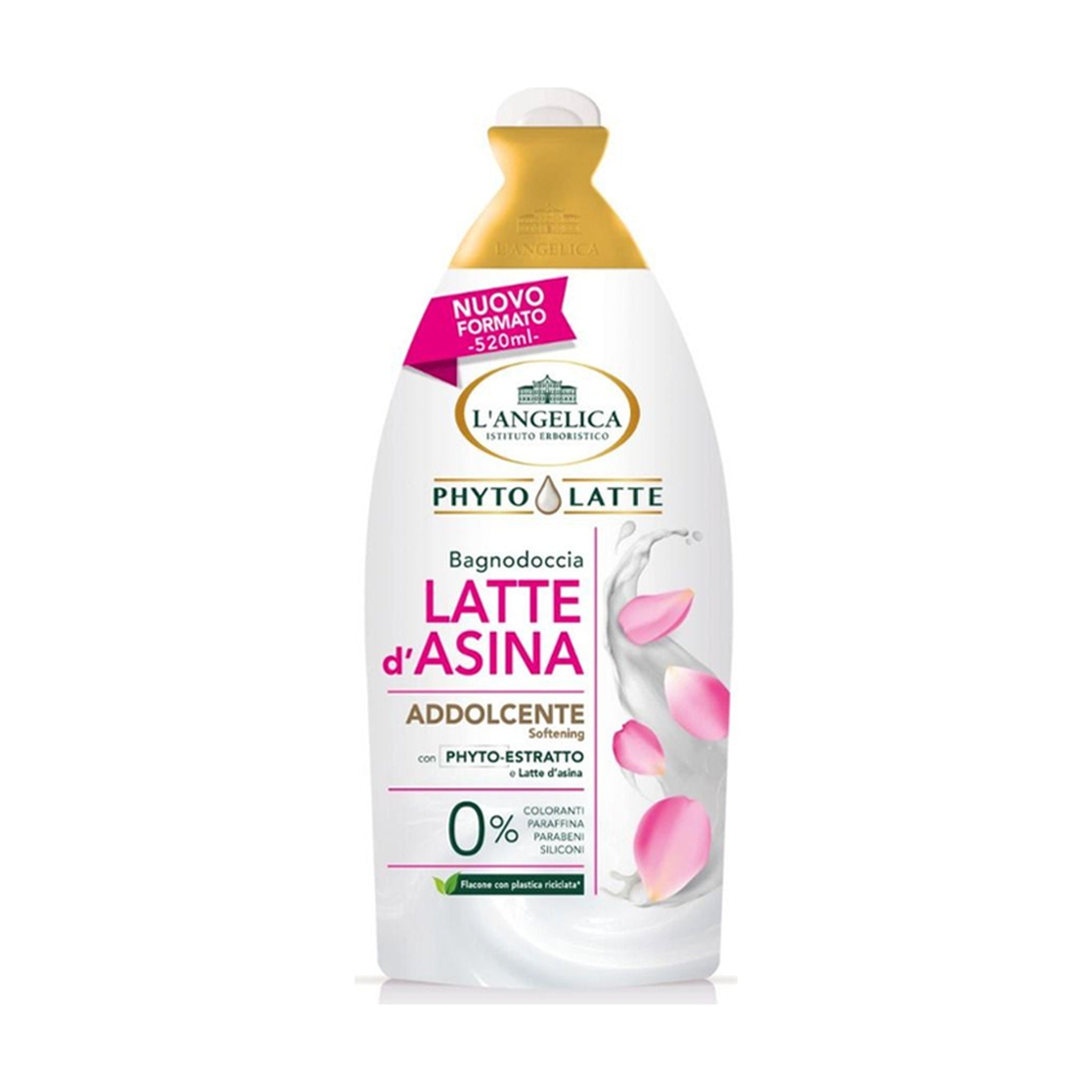 L`ANGELICA BAGNOSCHIUMA LATTE DI ASINA 520 ML