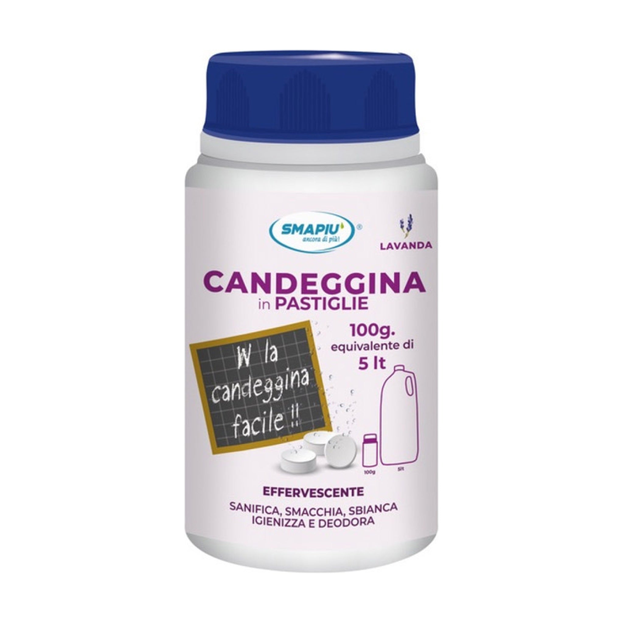 SMAPIU'CANDEGGINA PASTIGLIE 40PZ LAVANDA
