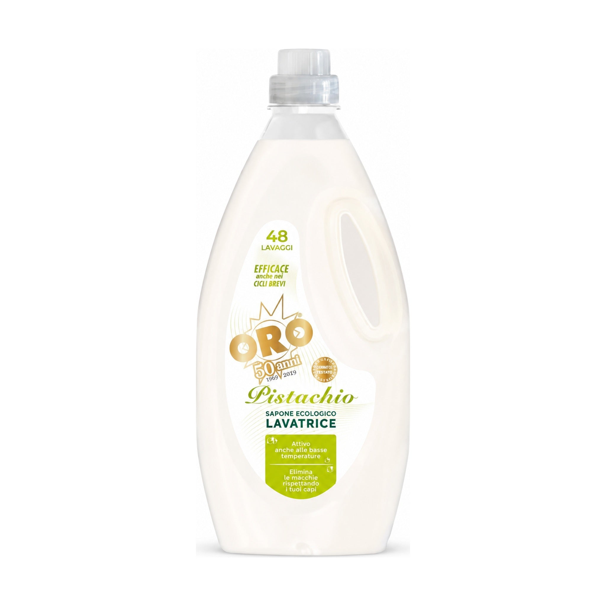ORO "50 ANNI" LIQUIDO LAVATRICE PISTACCHIO 48 MISURINI