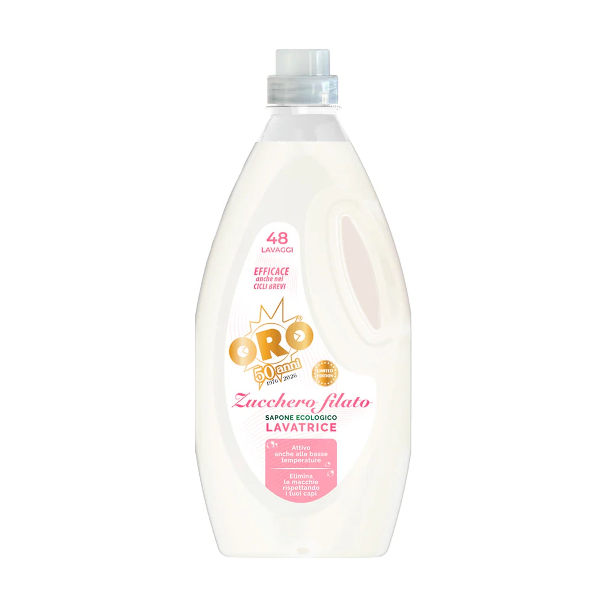 ORO "50 ANNI" LIQUIDO LAVATRICE ZUCCHERO FIL 48 MISURINI
