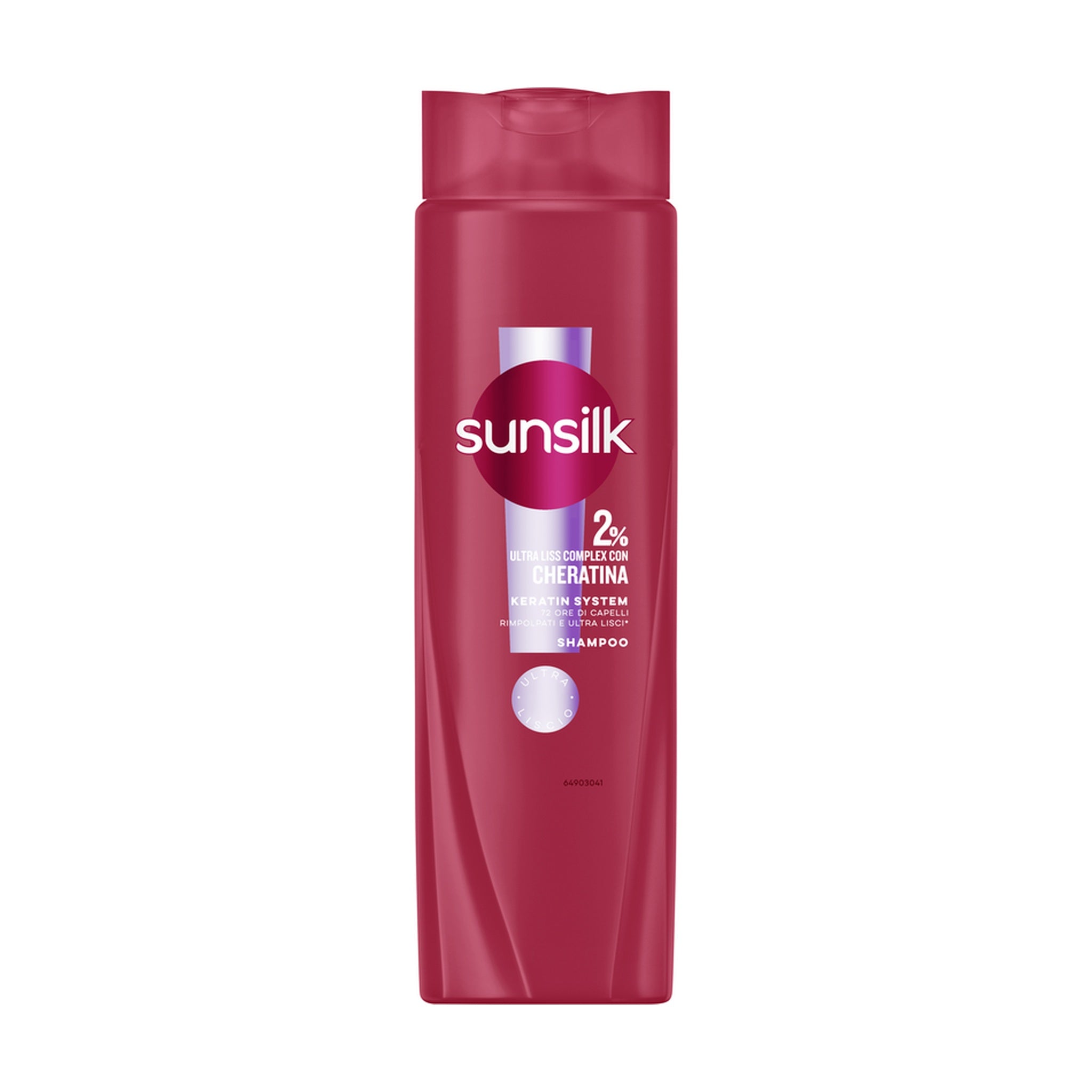 SUNSILK KERATINA SHAMPOO ULTRA LISCI 250 ML