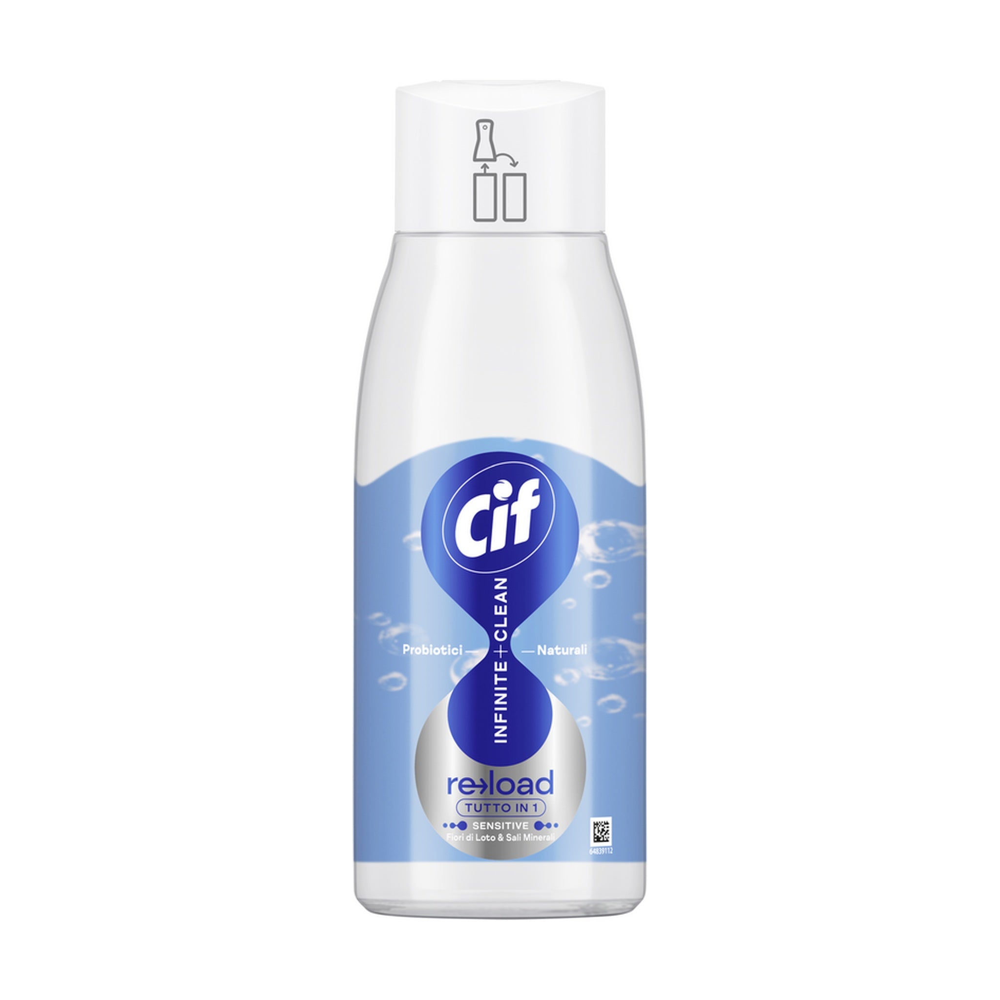 CIF RICARICA MULTIUSO LOTO & SALI MIN 590 ML