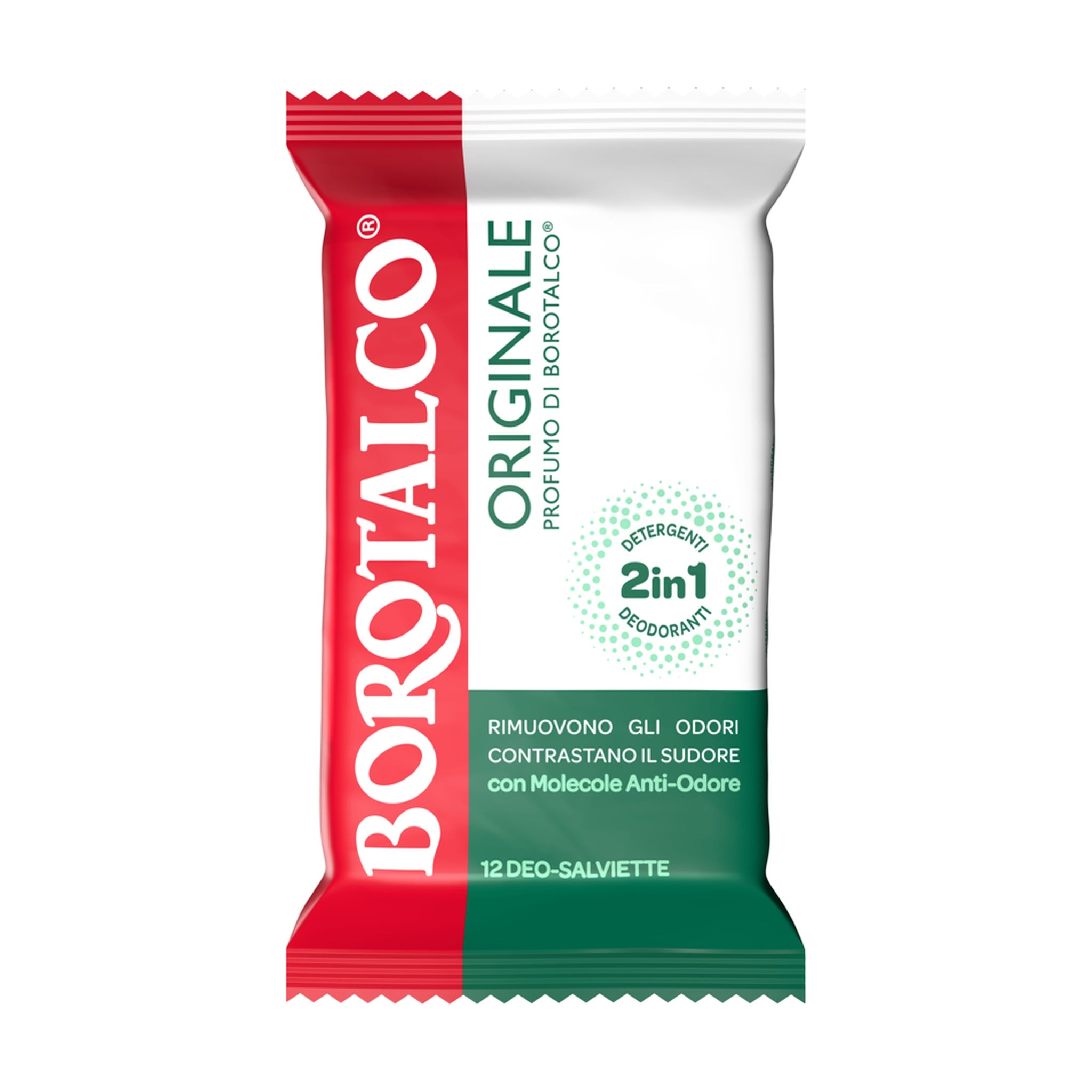 BOROTALCO DEO SALVIETTE ORIGINALE 12 PZ