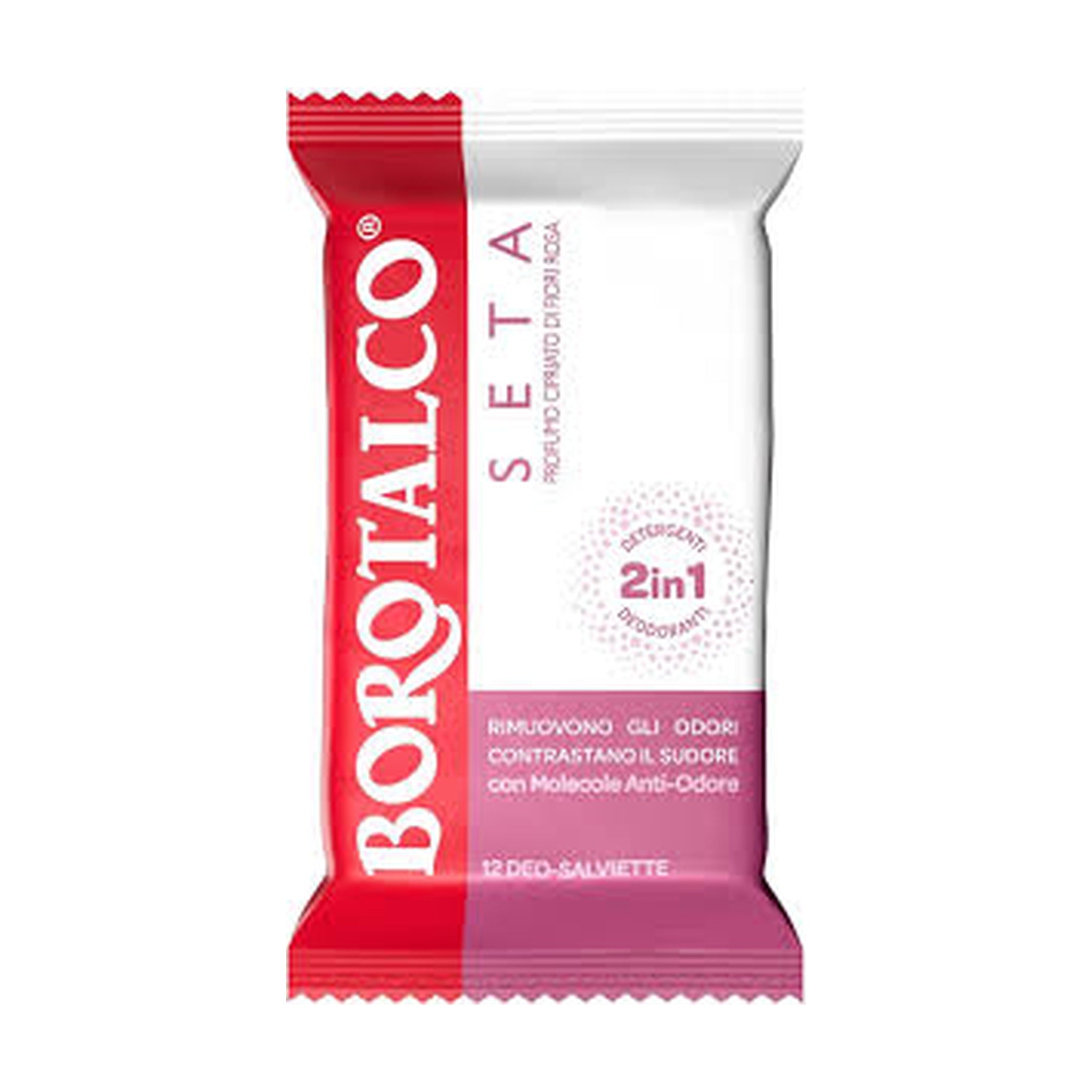 BOROTALCO DEO SALVIETTE SETA 12 PZ