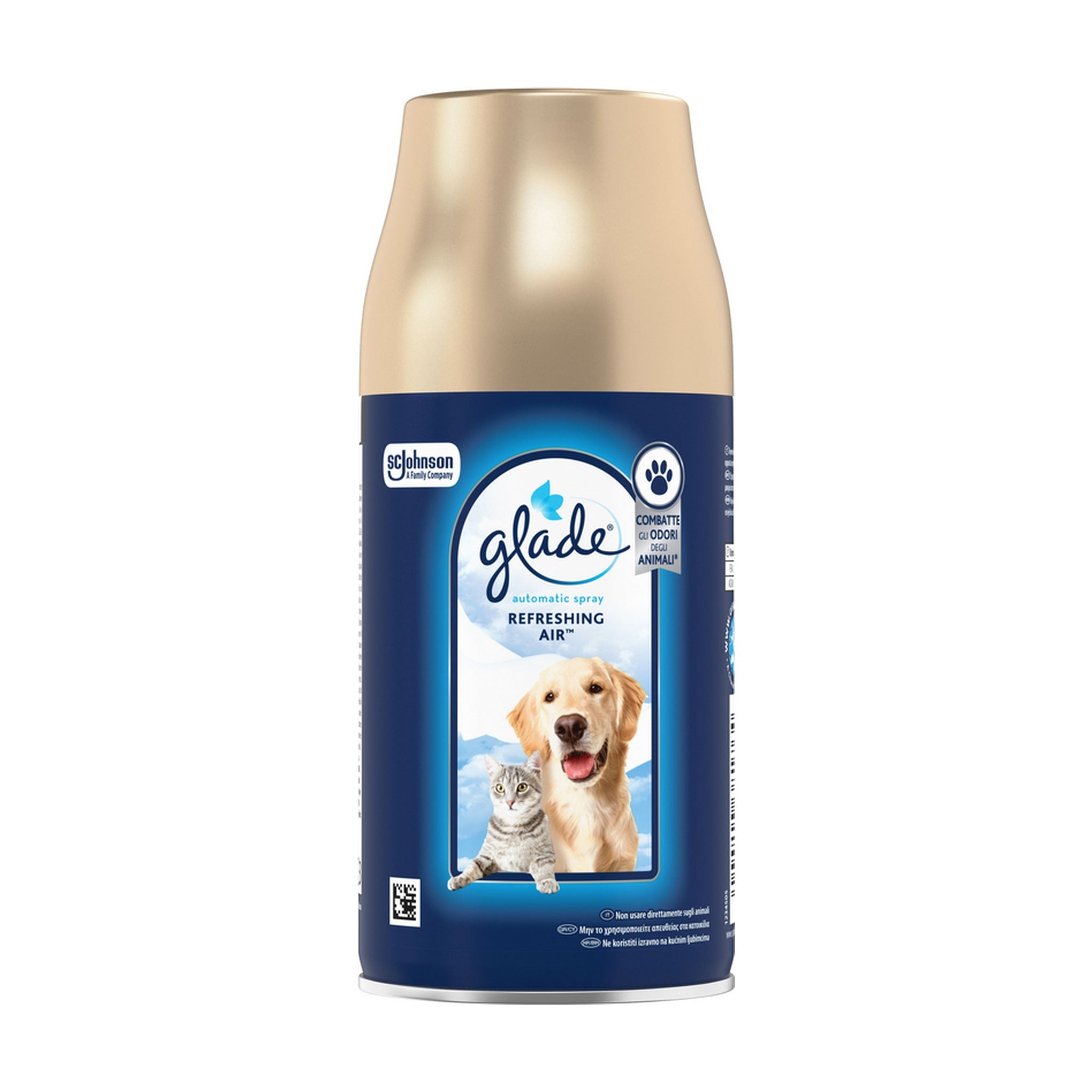 GLADE DEODORANTE AMBIENTE SPRAY RICARICA REFRESHING AIR PET 269 ML