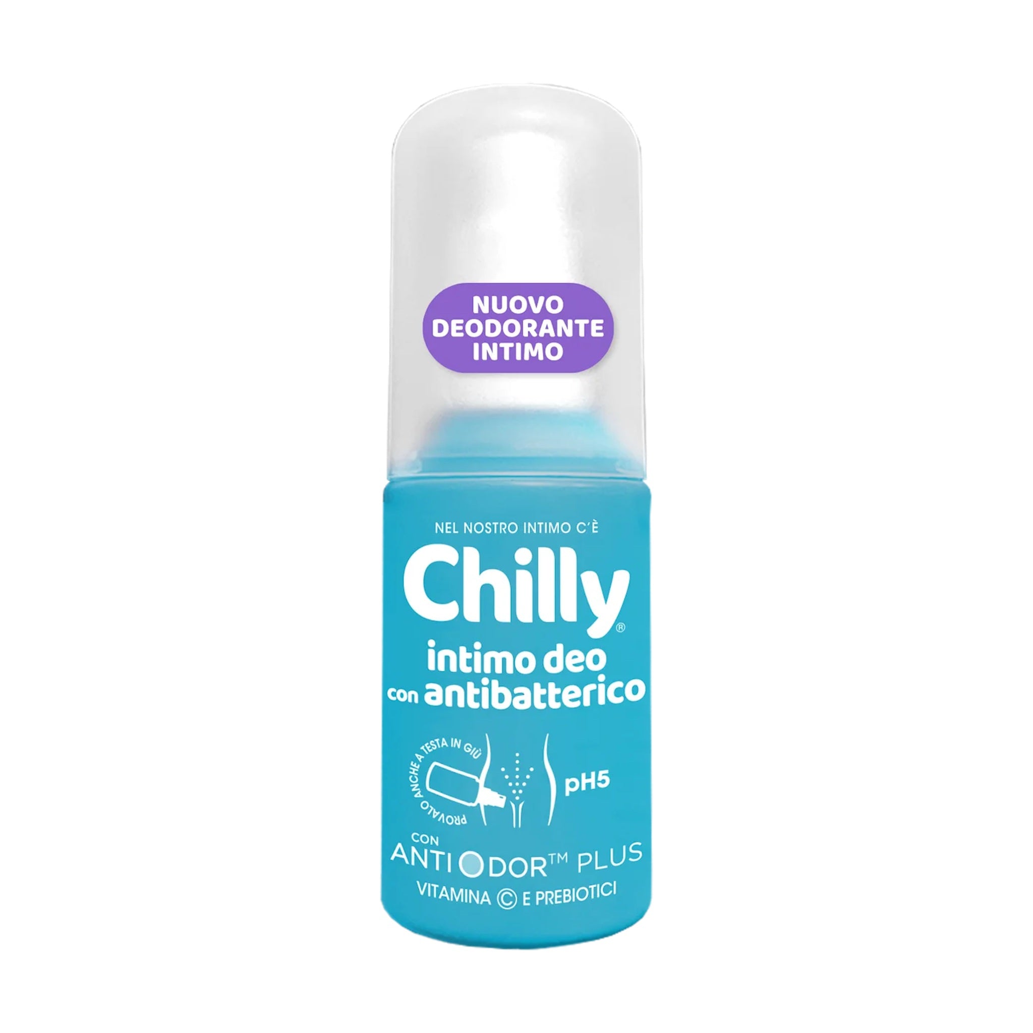 CHILLY DEODORANTE INTIMO 50 ML CON ANTIBATTERICO