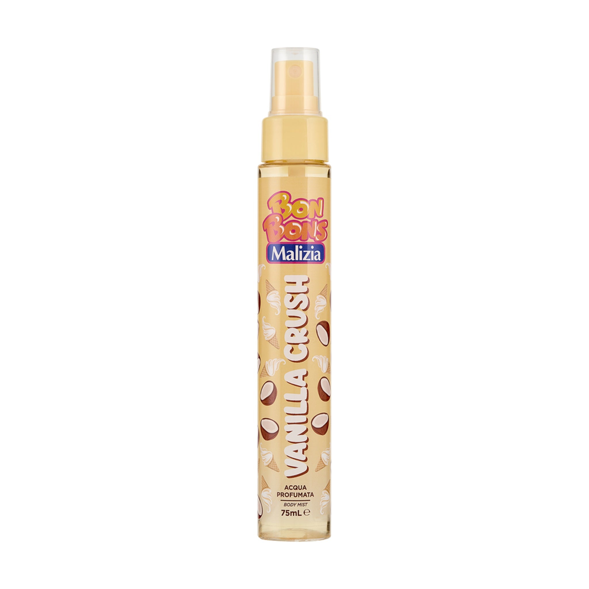 MALIZIA BON BONS ACQUA CORPO PROFUMATA SPRAY 75 ML VANILLA CRUSH