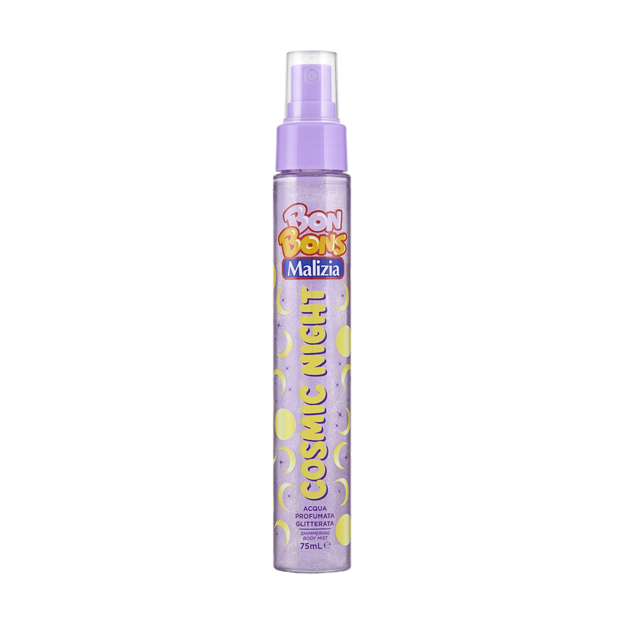 MALIZIA BON BONS ACQUA CORPO PROFUMATA SPRAY 75 ML COSMIC NIGHT GLITTER