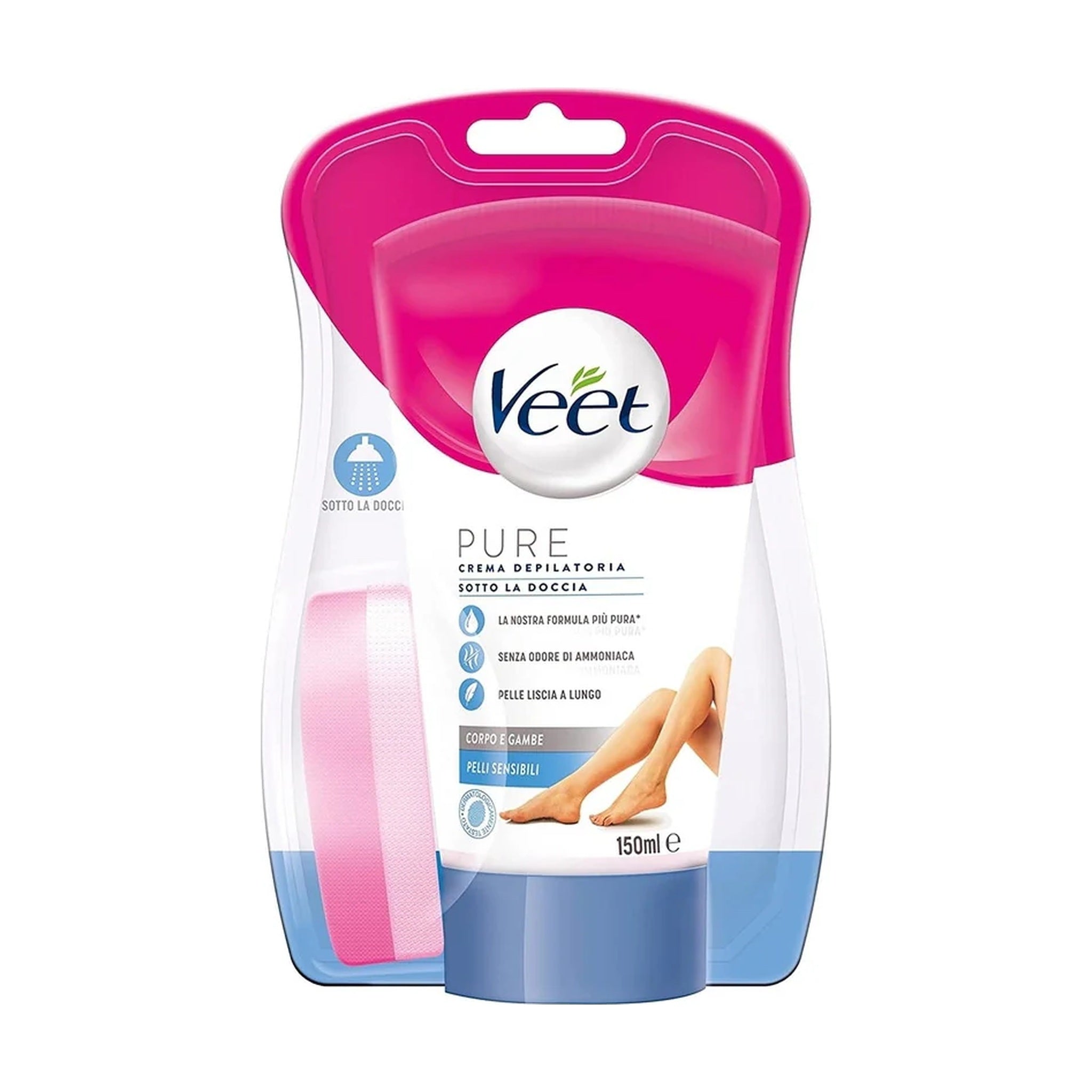 VEET CREMA DEPILATORIA SOTTO LA DOCCIA PELLI SENSIBILI 150 ML