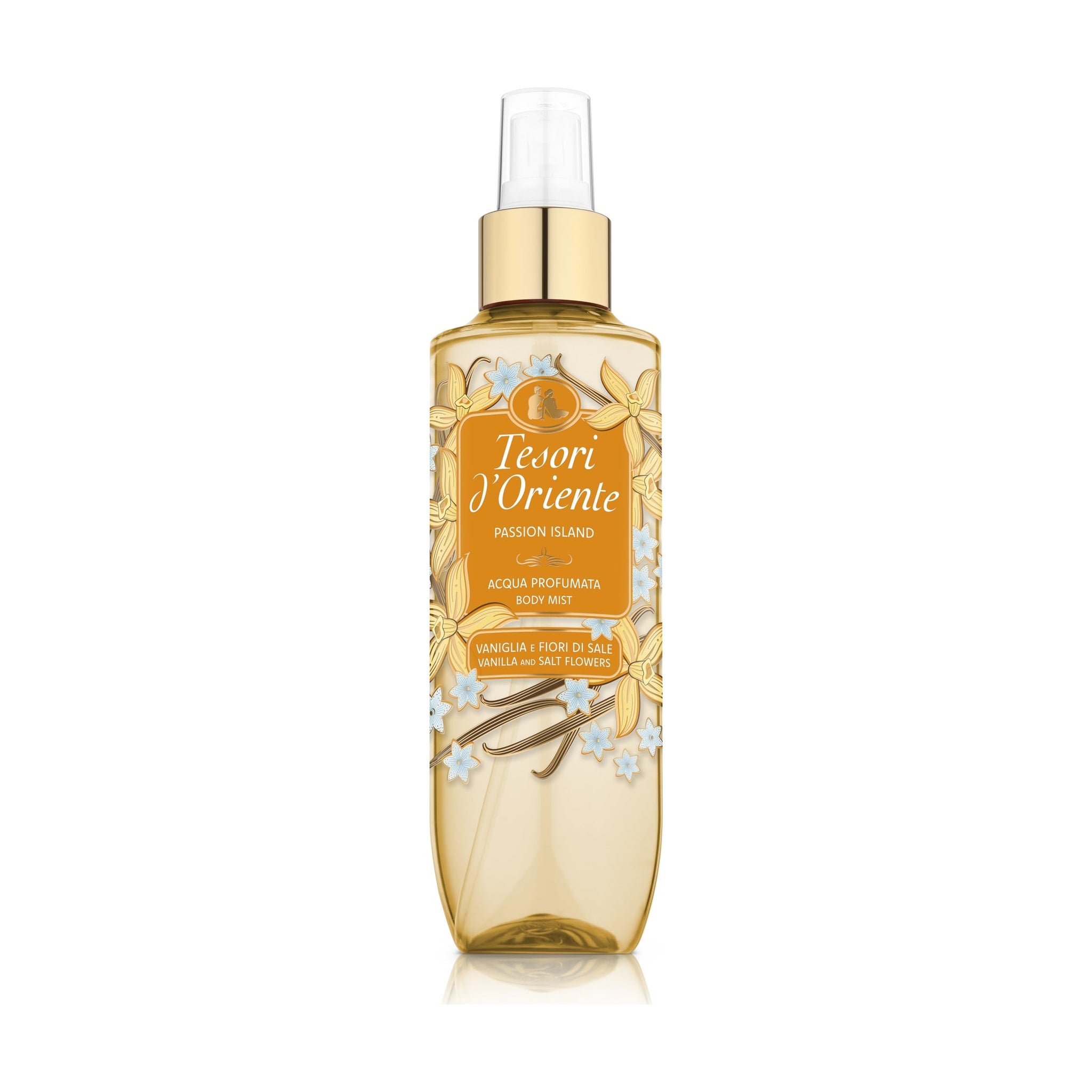 TESORI D'ORIENTE ACQUA PROFUMATA 200 ML VANIGLIA E FIORI DI SALE