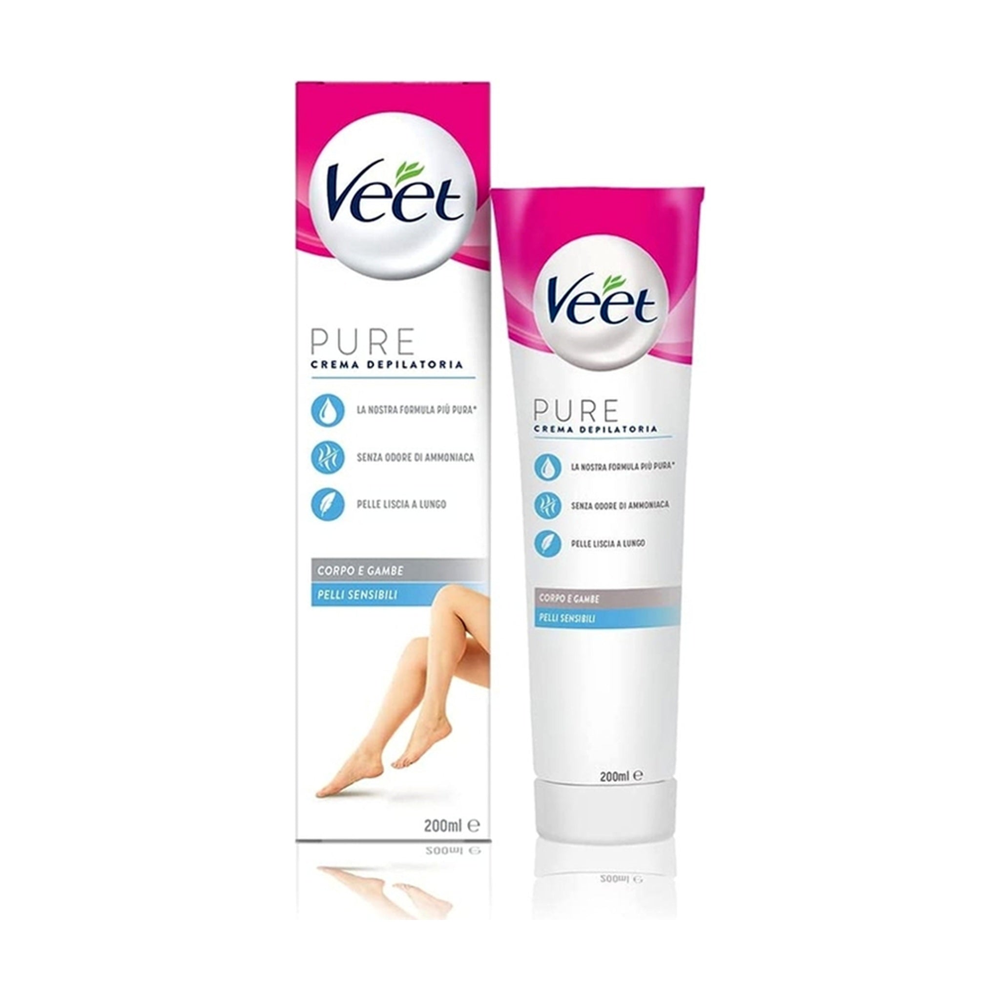 VEET CREMA DEPILATORIA PELLI SENSIBILI 200 ML