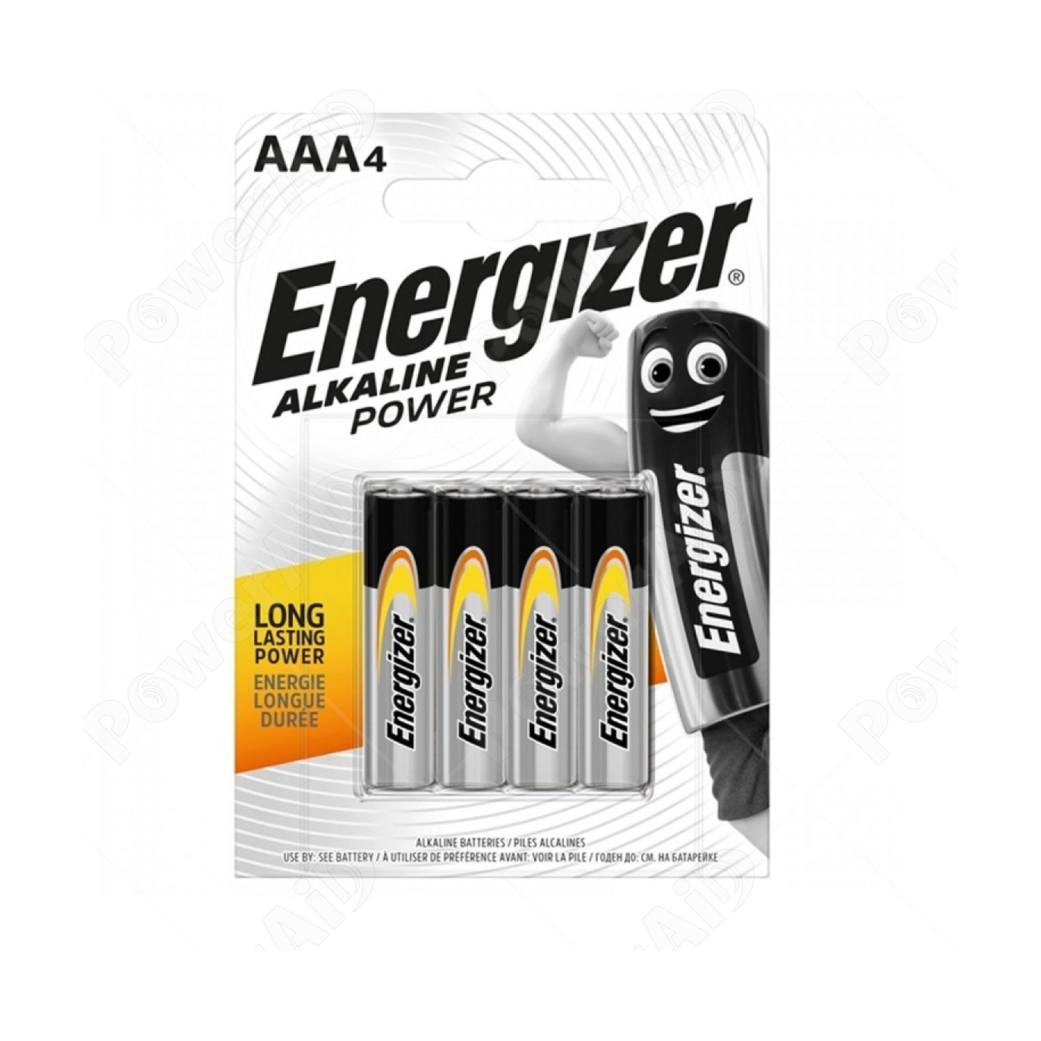 ENERGIZER PILE MINISTILO AAA ALKALINE POWER 4 PZ