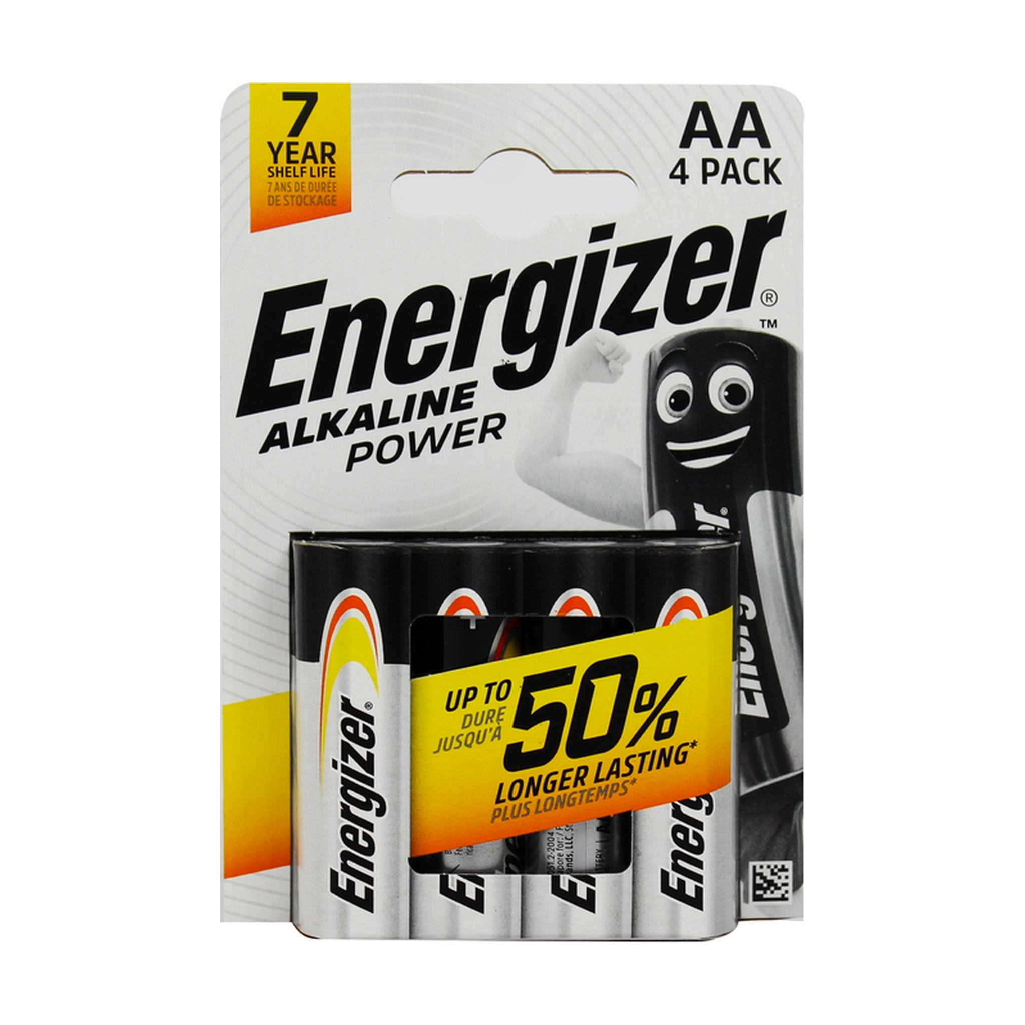 ENERGIZER PILE STILO AA ALKALINE POWER 4 PZ