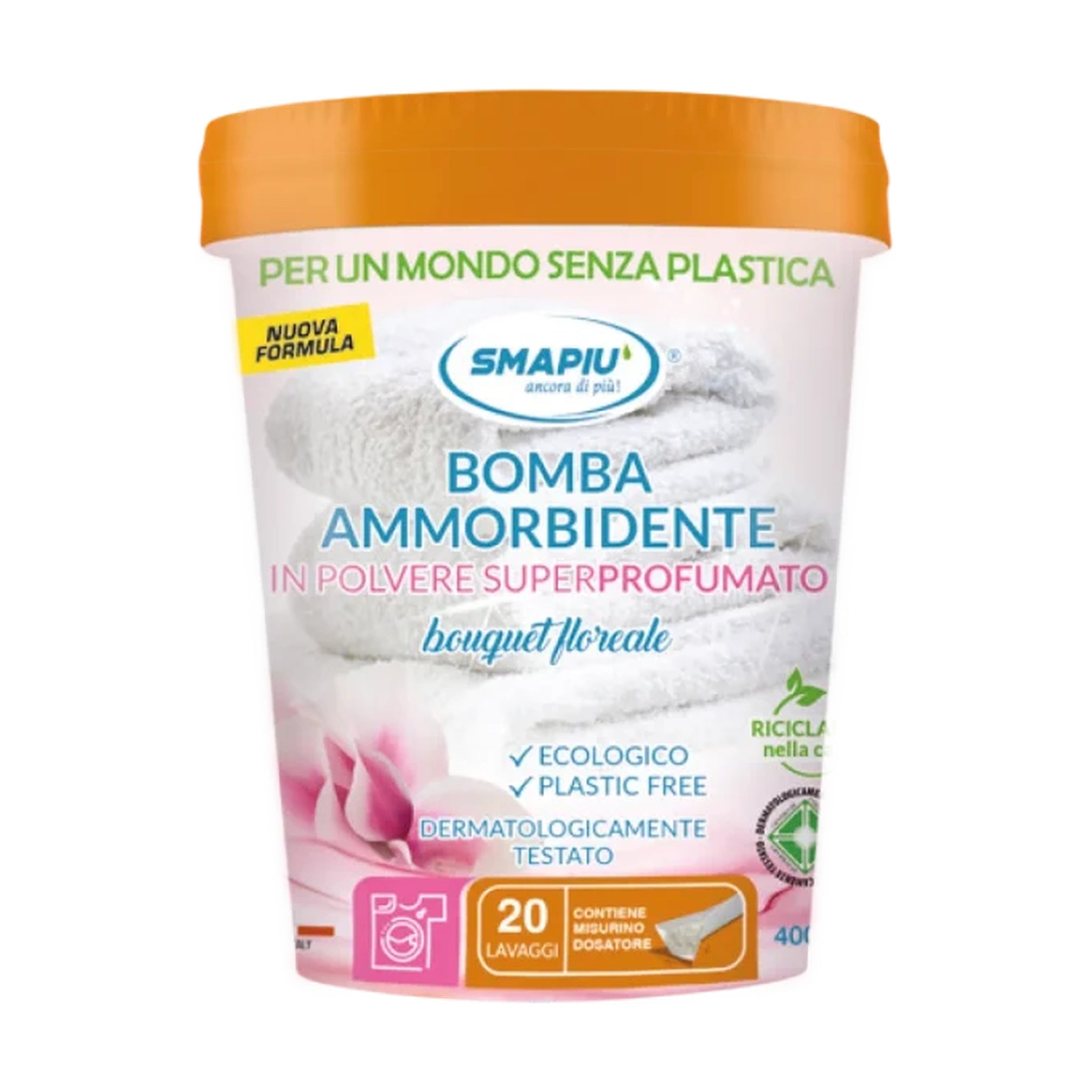 SMAPIU AMMORBIDENTE IN POLVERE 400 GR BOUQUET FLOREALE