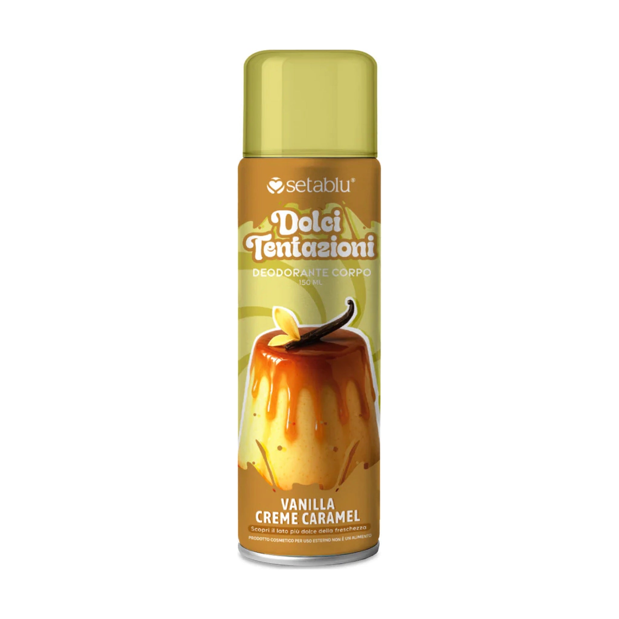 SETA BLU DEODORANTE CORPO SPRAY 150 ML DOLCI TENTAZIONI VANILLA CREME CARAMEL