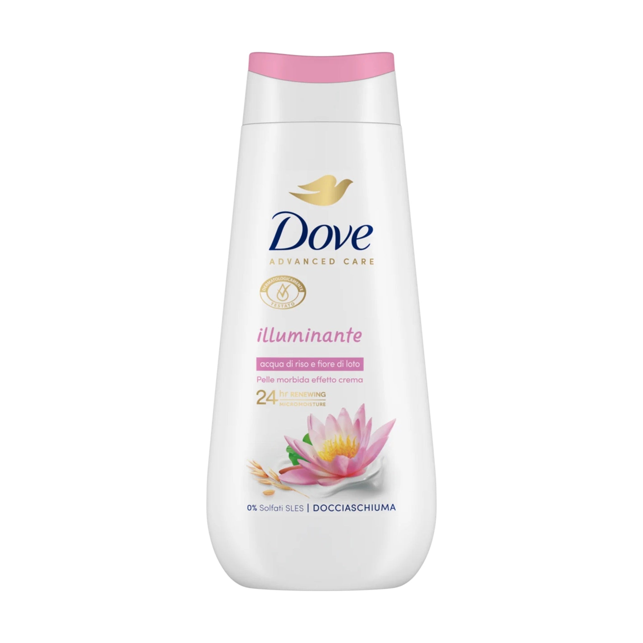 DOVE DOCCIASCHIUMA 225 ML ILLUMINANTE