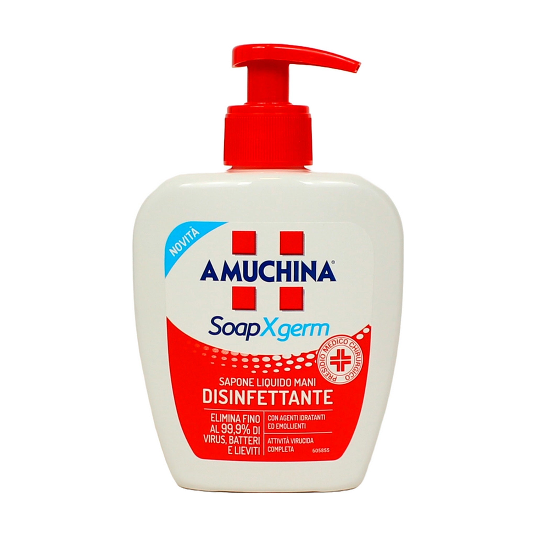 AMUCHINA SAPONE LIQUIDO MANI DISINFETTANTE 250 ML