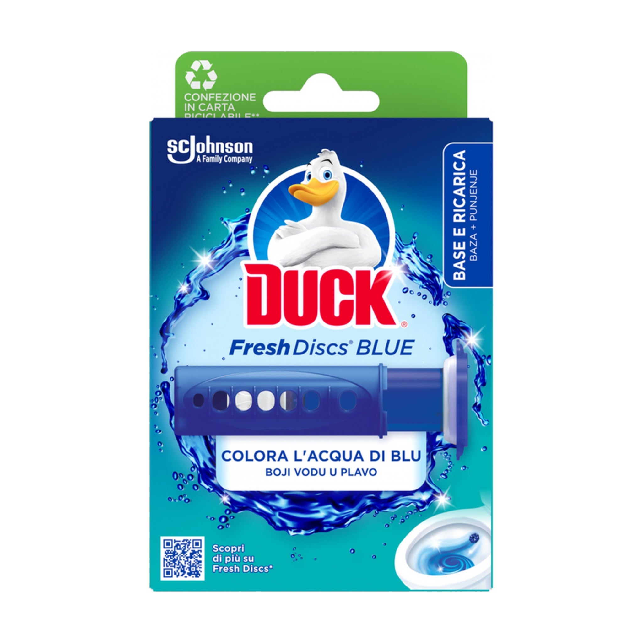 ANITRA WC DUCK FRESH DISCS GEL BLUE