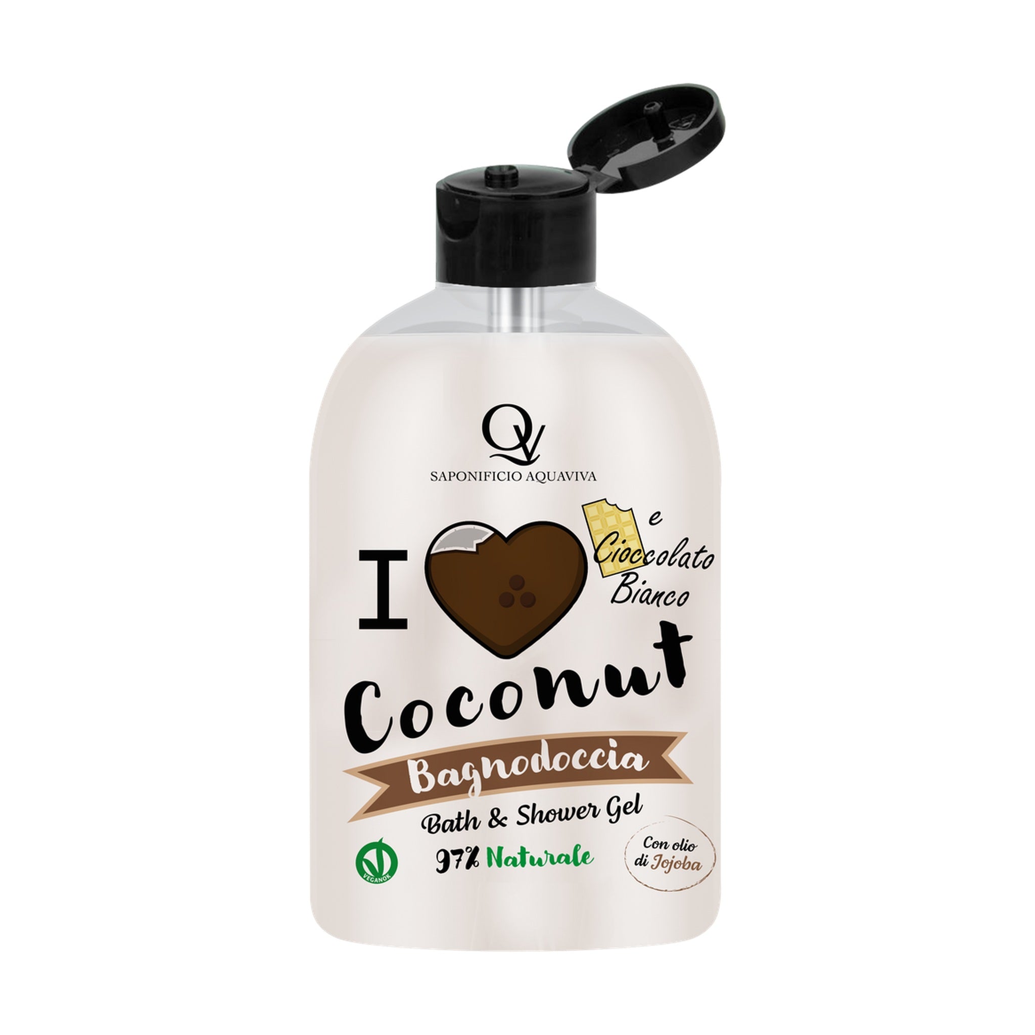 AQUAVIVA BAGNODOCCIA COCCO E CIOCCOLATO BIANCO 500 ML