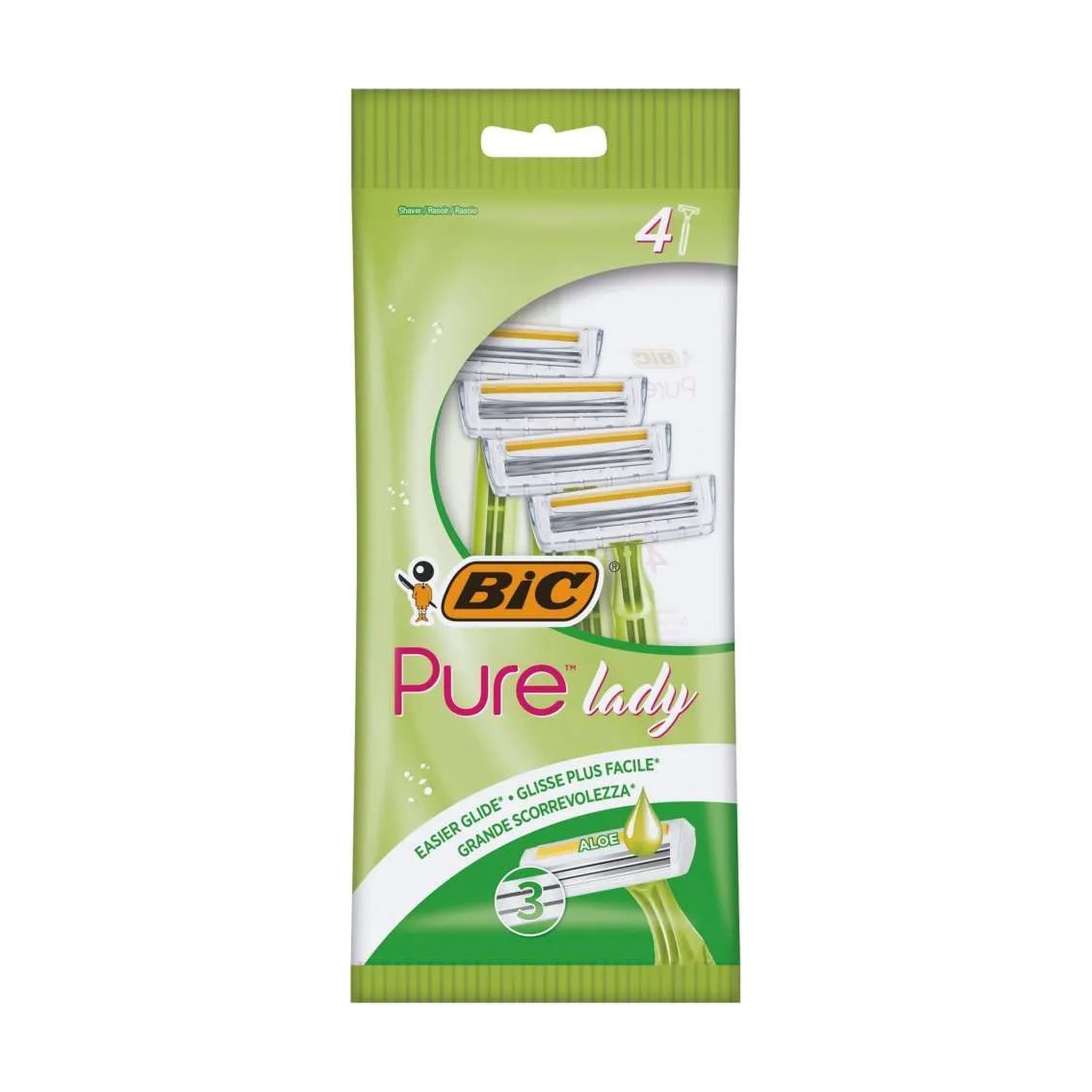 BIC PURE LADY RASOI 3 LAME 4 PEZZI