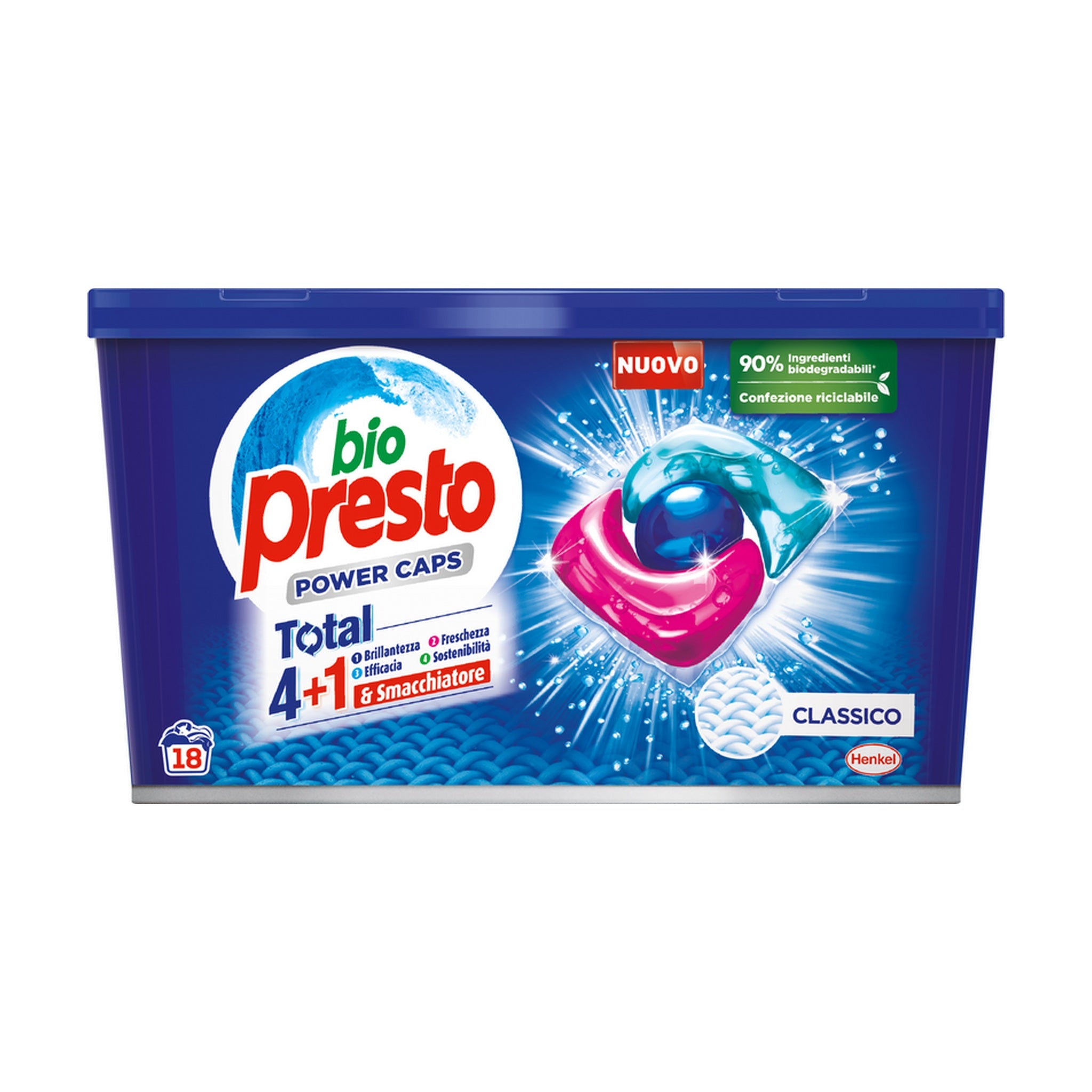 BIO PRESTO POWER CAPS CLASSICO 18 PZ
