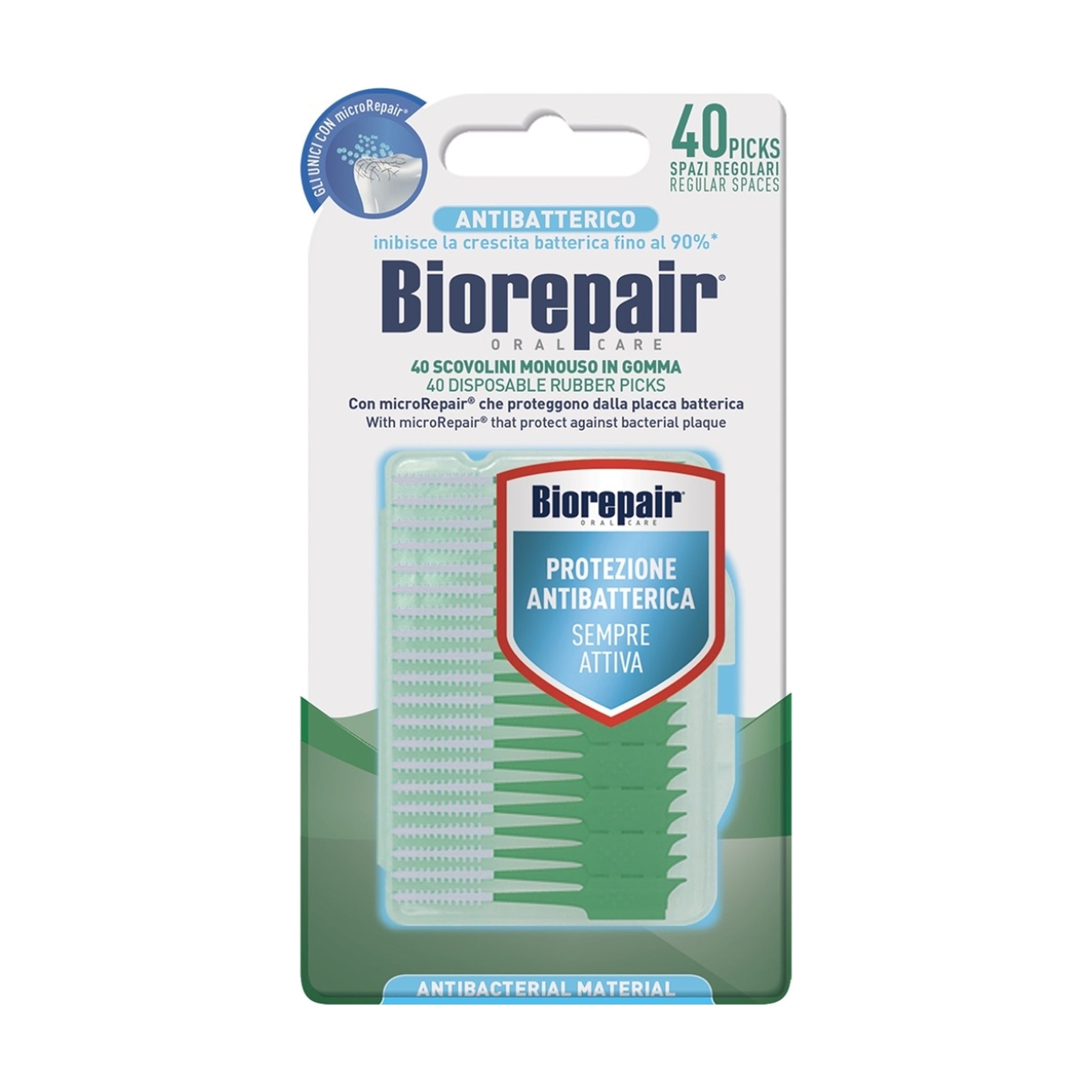BIOREPAIR SCOVOLINI IN GOMMA REGULAR 40 PEZZI