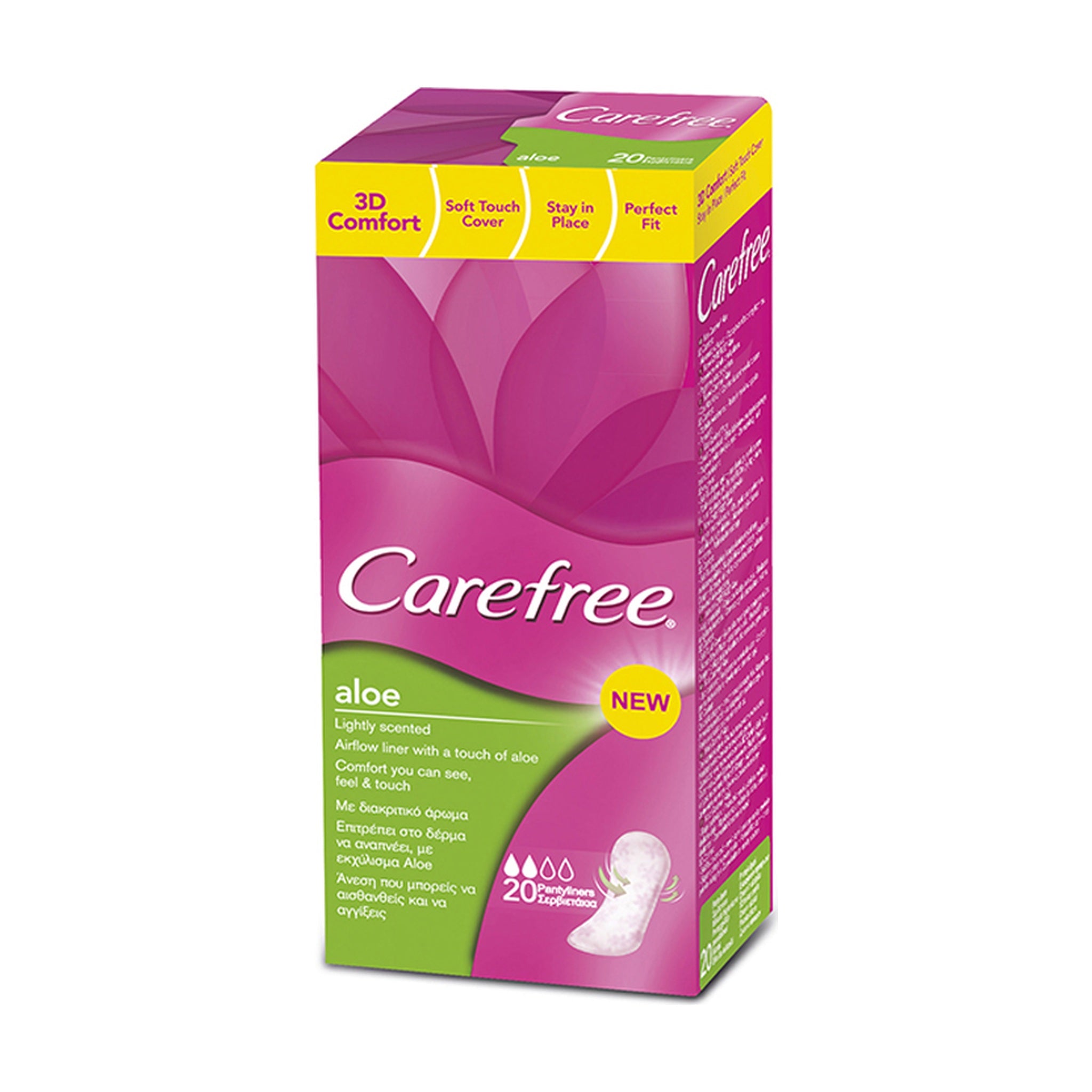 CAREFREE SALVASLIP ALOE VERA 20 PZ