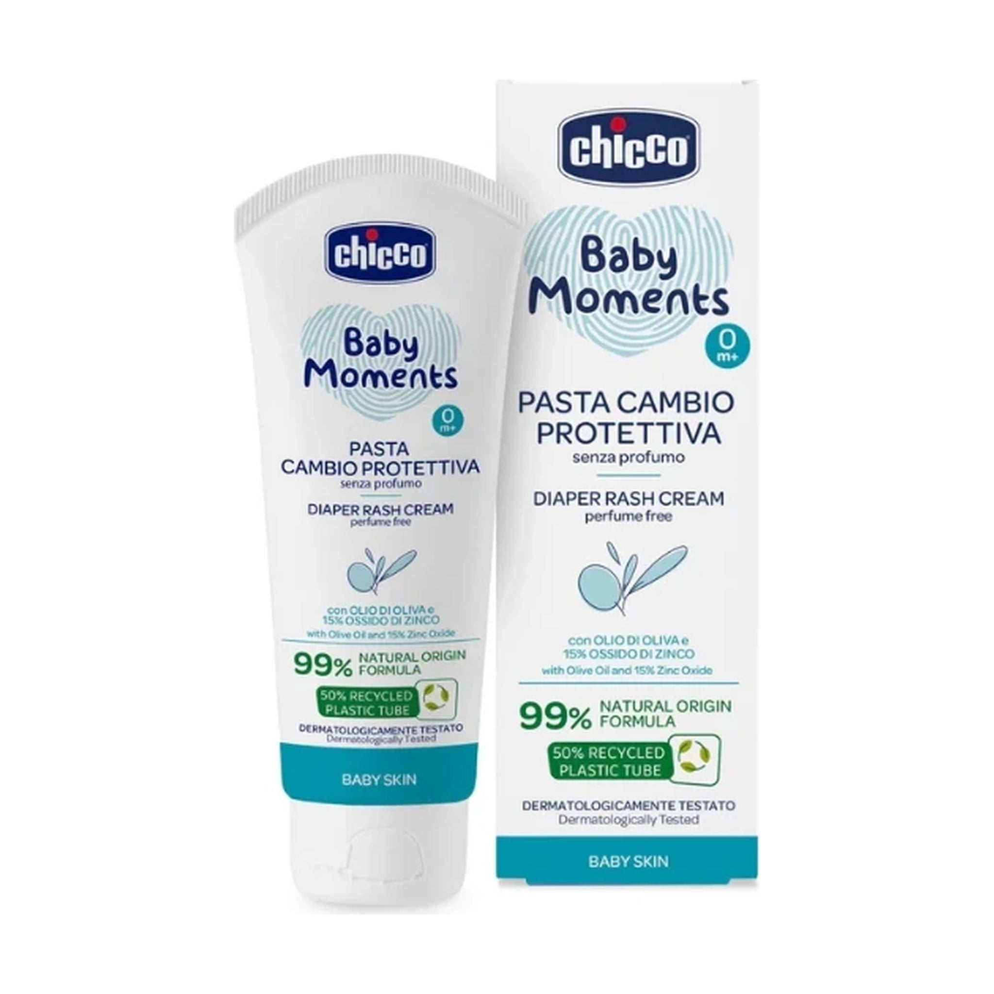CHICCO BABY MOMENTS CREMA CAMBIO PANNOLINI PROTETTIVA 100 ML