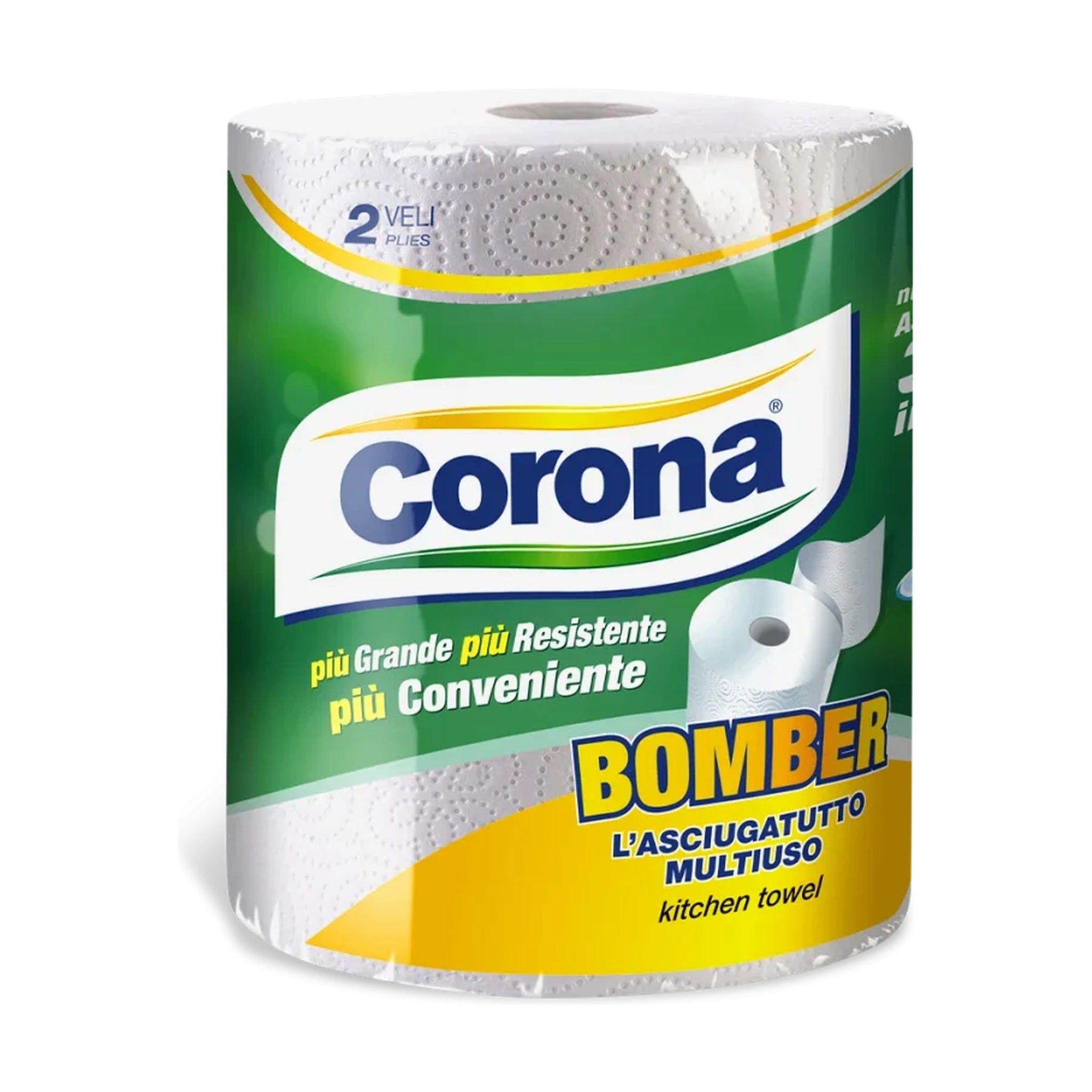CORONA ROTOLO ASCIUGATUTTO BOMBER 2 VELI