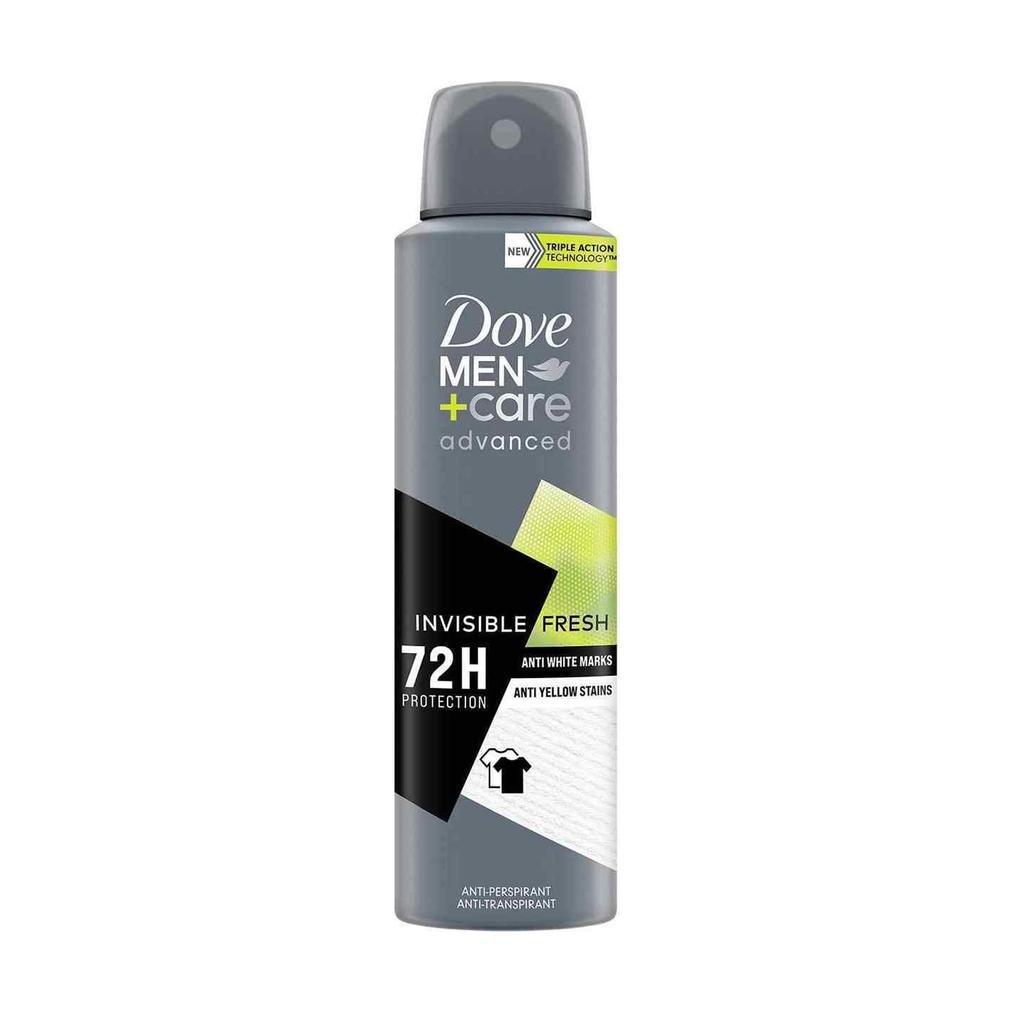 DOVE MEN +CARE INVISIBLE FRESH DEO SPRAY 150 ML