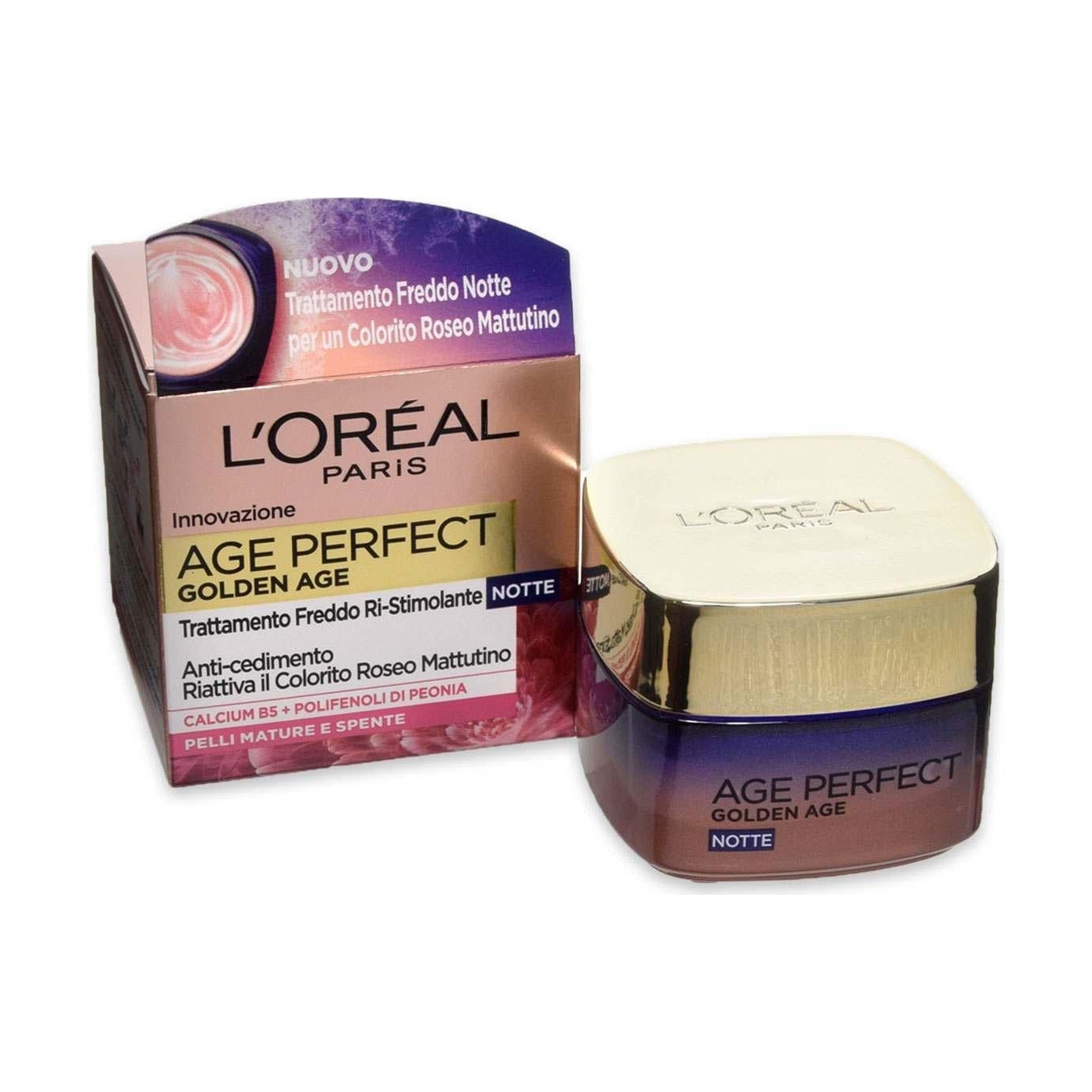 L'OREAL AGE PERFECT GOLDEN AGE CREMA NOTTE PELLI MOLTO MATURE 50 ML