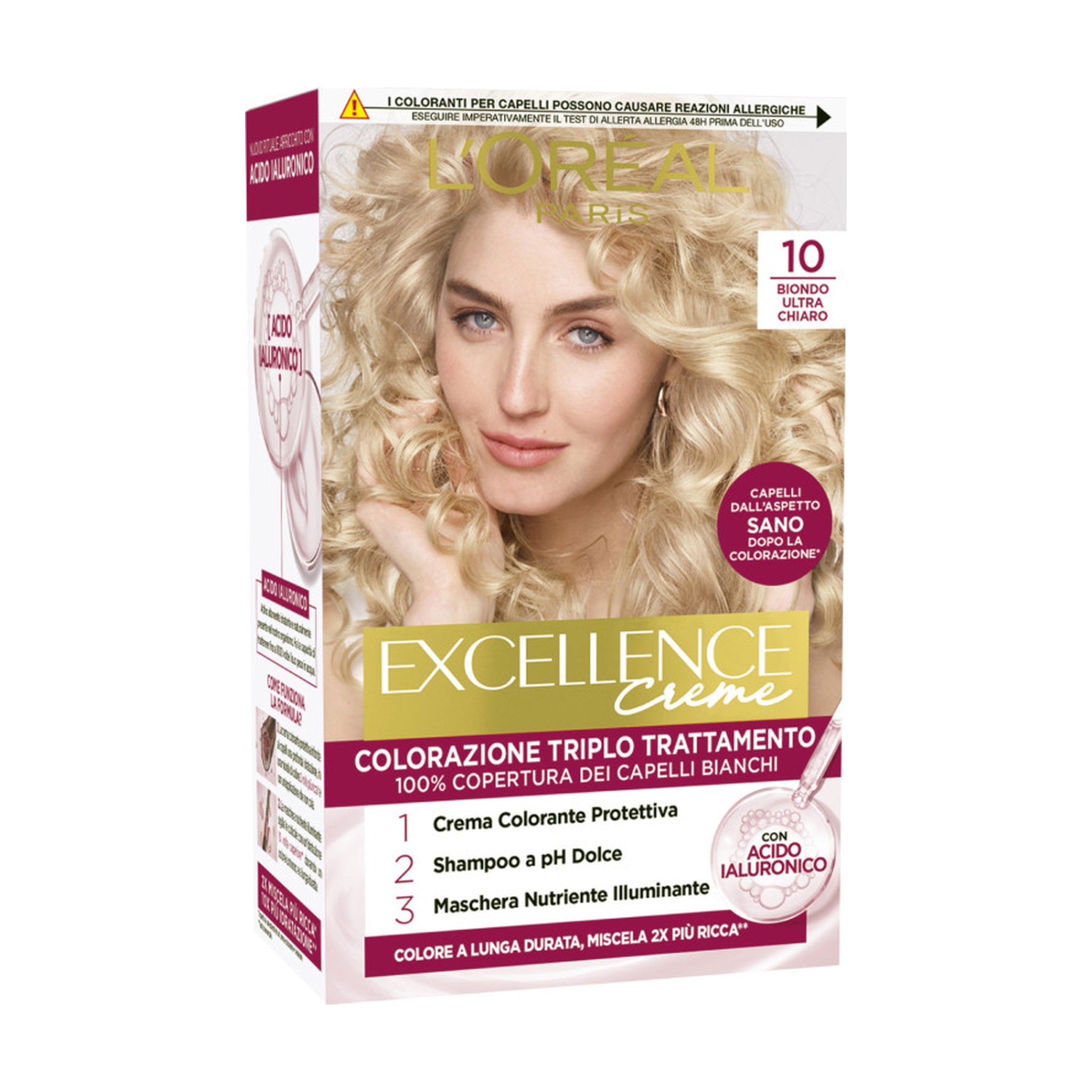 L'OREAL EXCELLENCE 10 BIONDO ULTRA CHIARO