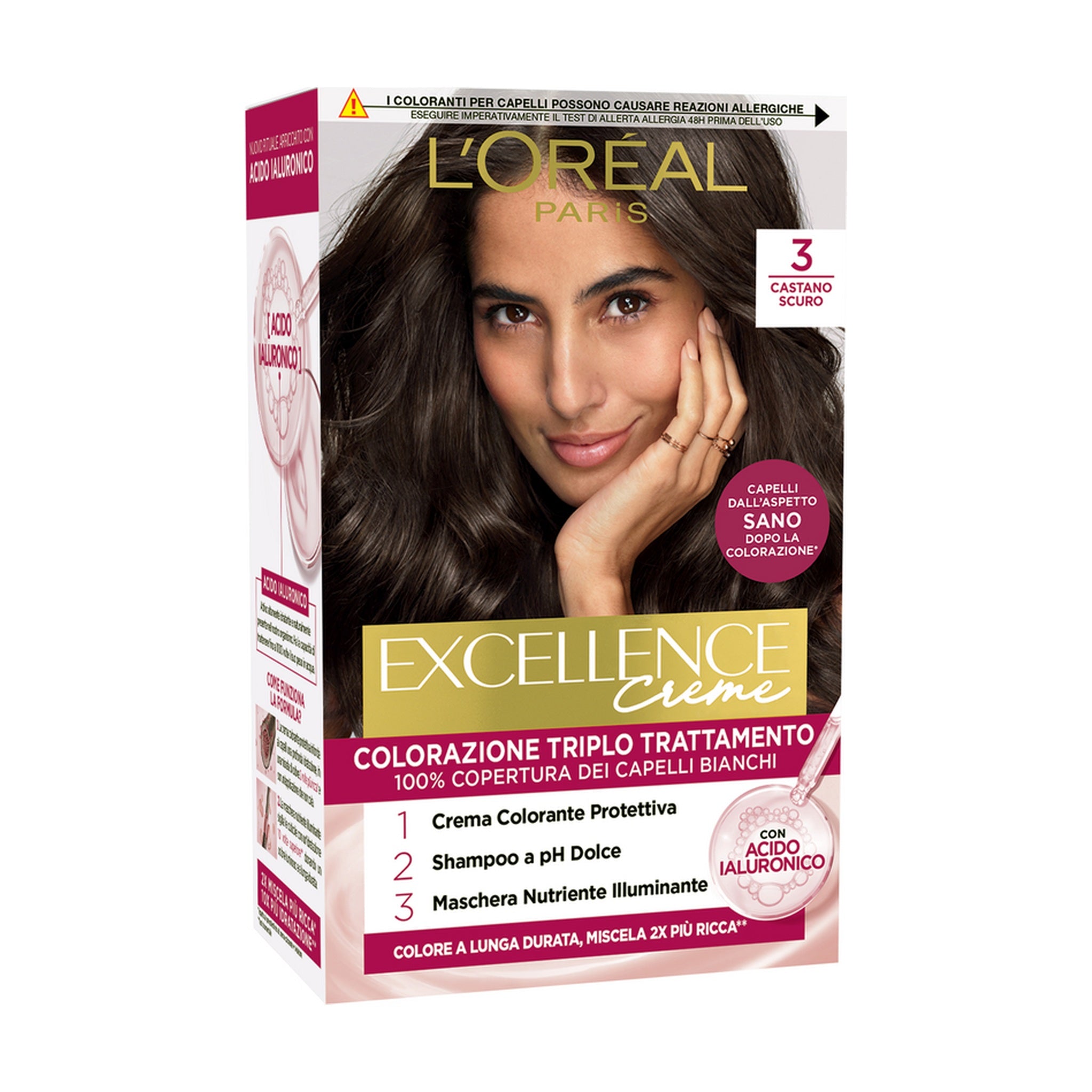 L'OREAL EXCELLENCE N.3 CASTANO SCURO